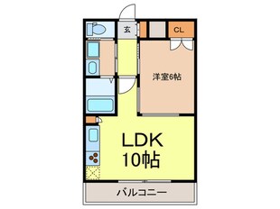 Ｒ－ＣＯＵＲＴ泉の物件間取画像